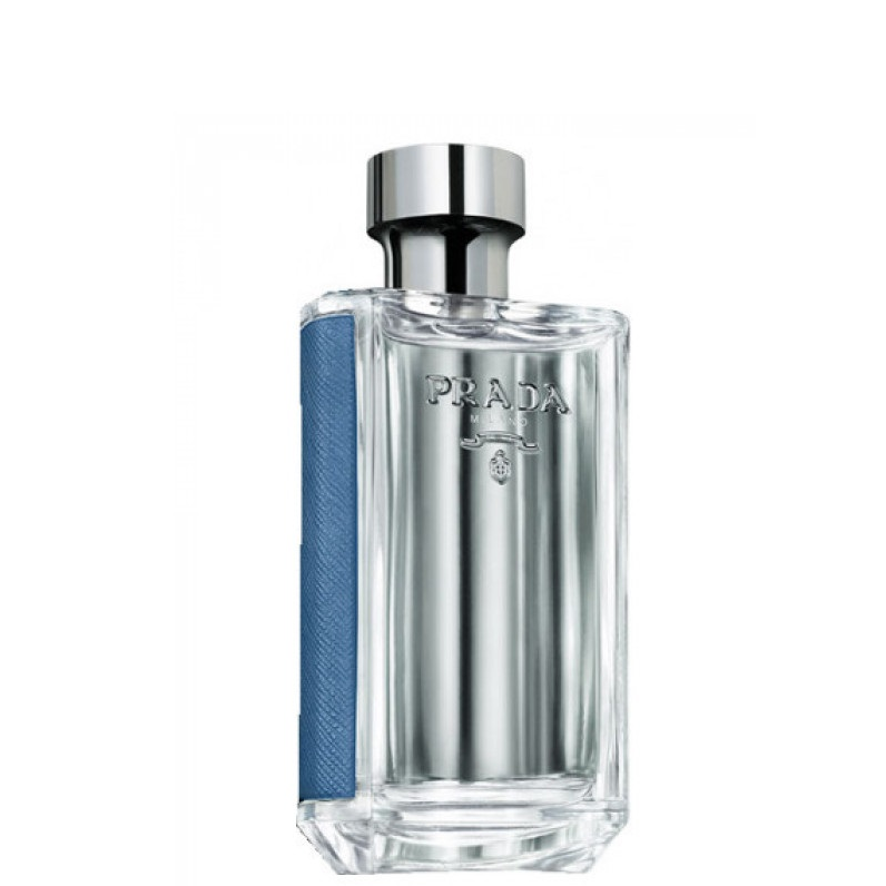 Hinh anh chai nuoc hoa Prada Homme Intense 100ml tren nen trang